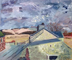Tauben bei High Barns, 1998